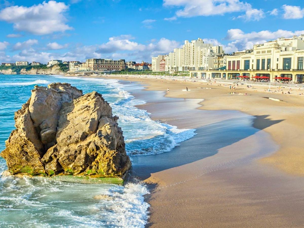 Spacieux Studio A Biarritz, Proche Commerces Et Plage - Fr-1-3-541 المظهر الخارجي الصورة